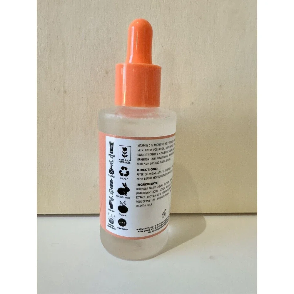 Provence Beauty Pure Organic Vitamin C Glow FACIAL SERUM 2 fl oz